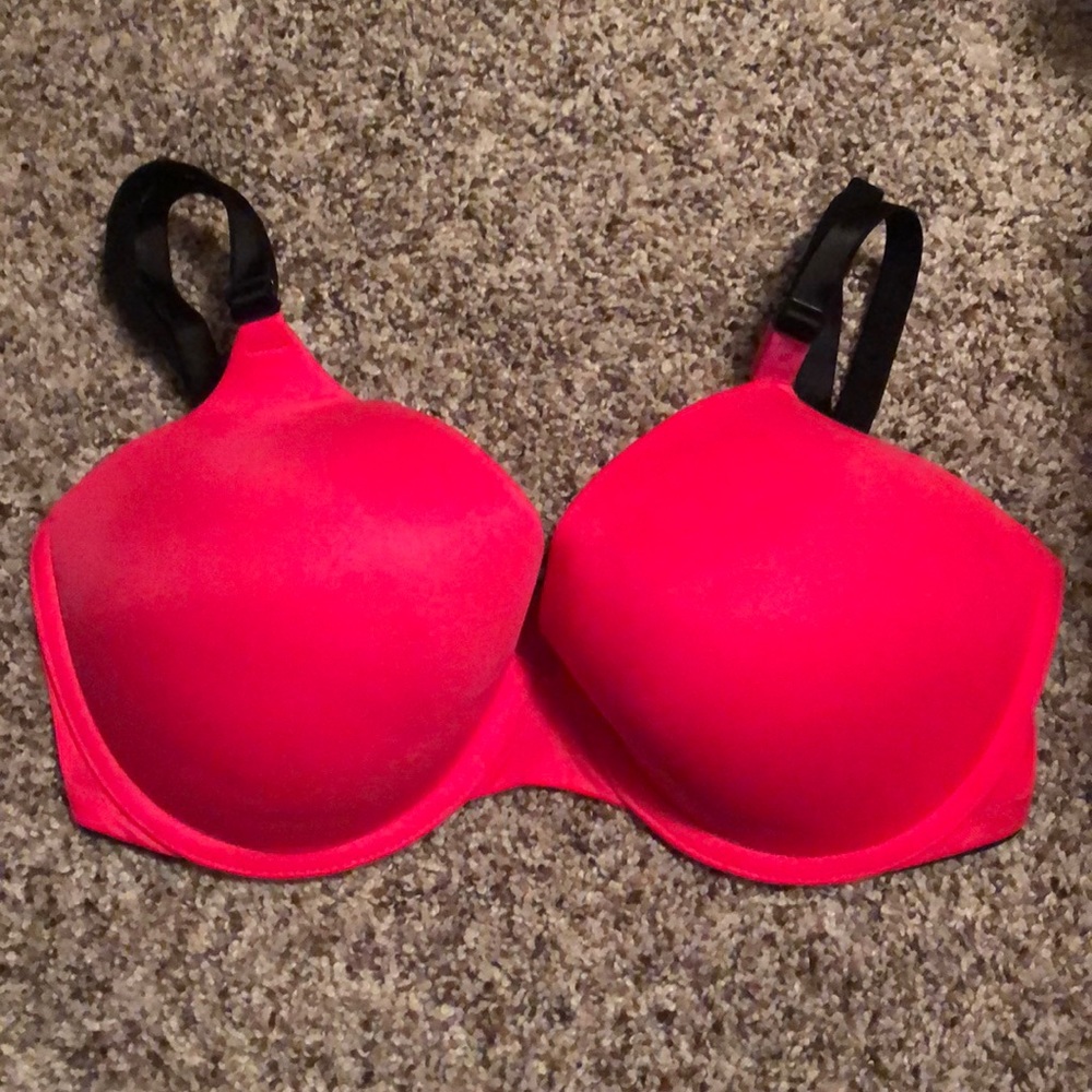 Hot pink- VS Pink PushUp Bra